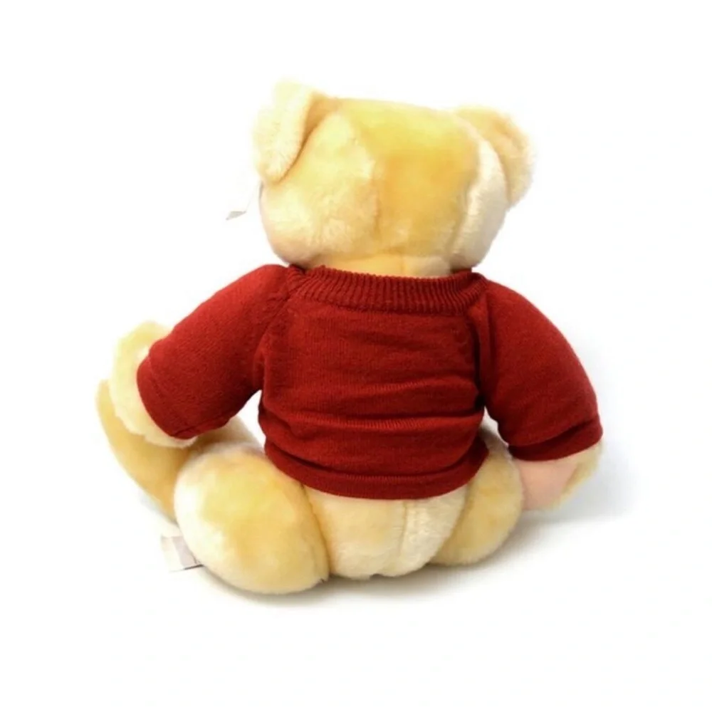 Cartier Cosette Teddy Bear with Red Sweater and Blue Bow #492 of 3000 - Picture 3 of 12
